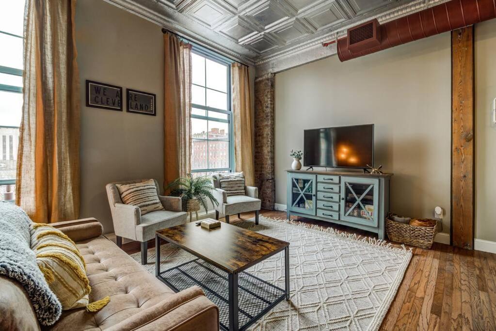 Good Vibes Loft - Dt Cle Walk To All The Stadiums Cleveland Exterior foto